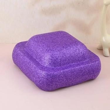 Imagem de Pedras de Equilíbrio Educativo Antiderrapantes para Crianças, Treinamento de Equilibrio, Brinquedos Sensoriais, Pista de Obstáculos, Jogo de Coordenação para Crianças (1 Pedra - Roxo)