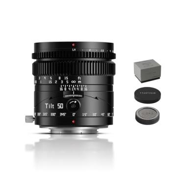 Imagem de TTARTISAN Lente De 50 Mm Com Inclinação E F/1.4, Manual Retrato Grande Abertura, Câmera Sem Espelho Para Montagem Mft M43 G85 Gx9 G7 Gf9 Gf8 Gf7 Pen-F Epl9 Epl8 Epl7 E-M1 E-M5 E-M10 E-M10Ii E-M10Iv