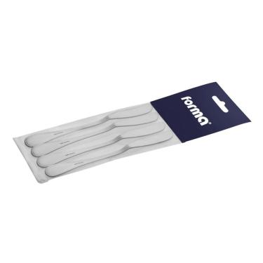 Imagem de Kit 4 Espátulas Patê Manteiga Midas Blister Aço Inox Forma