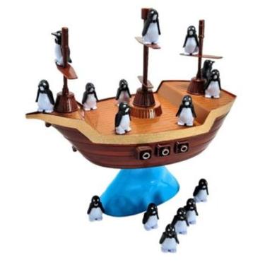 Imagem de Jogo Navio Equilibrista do Pinguim Art Brink Brinquedo Infantil Recreativo