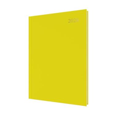Imagem de Collins - Essencial - Agenda de 12 meses de calendário de 2026, diário a página, capa dura A4 - Amarelo (ESSA41.45-26)