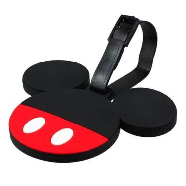 Imagem de Etiqueta Identificação Bagagem Mala Mickey Disney