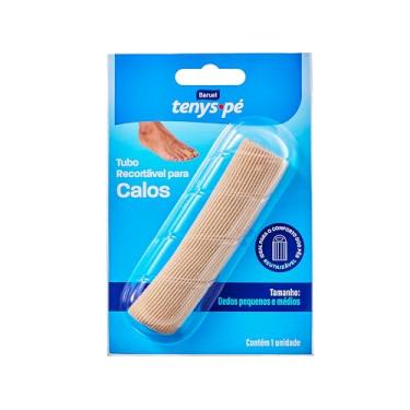 Imagem de Tubo Recortável para Calos Tamanho P/M - Tenys Pé Baruel