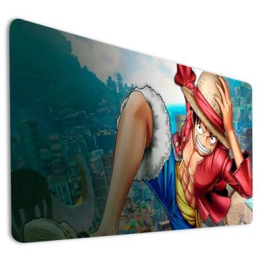 Imagem de Mousepad Gamer Estampa Anime Pirata Menino Piece Tapete Acessório Para