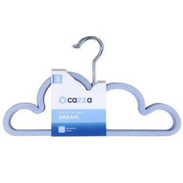 Imagem de Conjunto 5 Cabides Plástico Dream Cazza