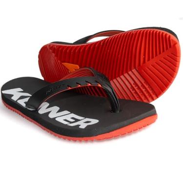 Imagem de Sandália Chinelo Kenner Red Kids Infantil Original DCC (Preto e Vermelho, BR, Criança de 9 a 12 anos, Numérico, 32)