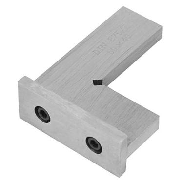 Imagem de Dioche Régua de ângulo Reto de 90 Graus de Alta Precisão Com Assentos para engenheiros? Construção de Aço Carbono para Precisão Em Tarefas de Montagem e Medição (Nível 2 50x40)