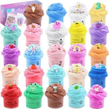 Imagem de Kit Slime LKAXYTP Butter, pacote com 24 unidades, supermacio e não peg