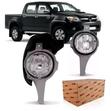 Imagem de Farol Milha Auxiliar Hilux SRV 2005 até 2008  Lado Esquerdo Motorista 