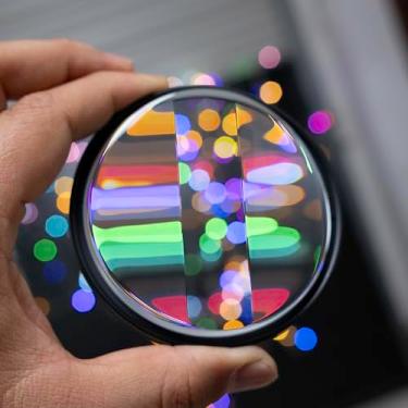 Imagem de UNICI Filtro de desfoque de câmera Ghost Centerfield Motion V2 58 mm para câmera de vídeo fotográfica DSLR