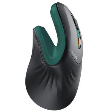 Imagem de Mouse vertical ergonômico sem fio ProtoArc EM11 NL Green