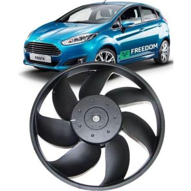Imagem de Eletroventilador do radiador ford ka new fiesta 2011 á 2014 ventoinha 
