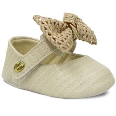 Imagem de Sapatilha Bebê Festa N°13ao18 Laço Menina Infantil 01.44 (Off White, BR, Bebê, Alfa, M)