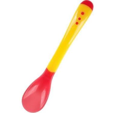 Imagem de Colher Para Bebe com Termo Sensível + Proteção BPA/FREE - Art Baby, Am