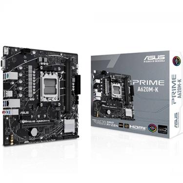 Imagem de Placa Mãe Asus Prime A620M-K 90MB1F40-M0EAY0 Amd5 DDR5