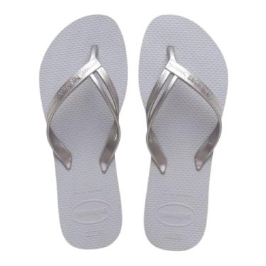 Imagem de SANDALIA HAVAIANAS ELEGANCE FC CINZA GELO 37/38