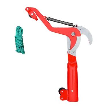 Imagem de Generic Tesoura de poda de alta altitude com cabo de 1,5 m, economia de energia para jardim e pomar, compatível com poste de extensão, Size M