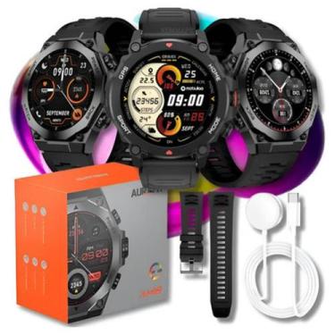 Imagem de Relógio Inteligente a Prova D'água Com GPS e Bluetooth - Aura Fit