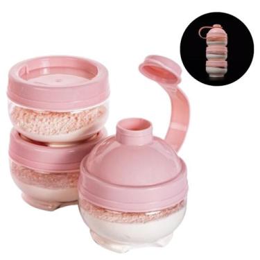 Imagem de Dosador de leite em po gire trave menina 04 - PLASUTIL, Bebê