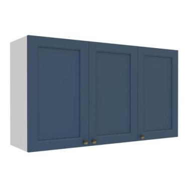 Imagem de Armário de Cozinha Americana Aéreo 120cm 3 Portas Multimóveis CR20489,