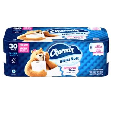 Imagem de Charmin Papel Higiênico Ultramacio, Ultramacio, 30 Rolos Jumbo. Nossos Rolos Jumbo Mais Macios E Absorventes, 2 Camadas, 30 Rolos