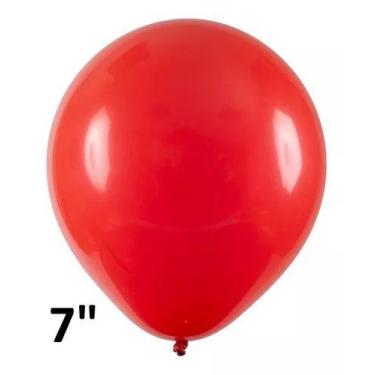 Imagem de Balão Artlatex N7 C/50un Decoração Festa Aniversario - Art-Latex, Verm