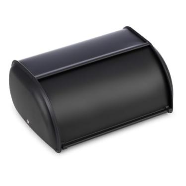 Imagem de PORTA PAO METAL CONSERVE PRETO 35cm x 23cm x 14,5cm