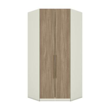 Imagem de Guarda Roupa Canto Closet Modulado 2 Portas 3 Gavetas - Henn