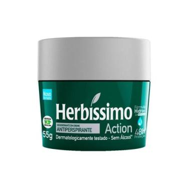 Imagem de Desodorante Creme Herbissimo Action 55g - Herbíssimo