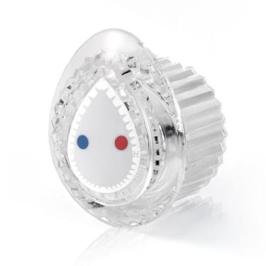 Imagem de Maçaneta de substituição compatível com Moen 100710 maçanetas de chuveiro, puxadores de torneira de banheiro de acrílico para acessório de torneira de banheiro de alça única