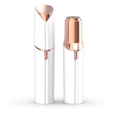 Imagem de Depilador Facial, Feminino Portátil Zero Incômodo Com Luz LED Recarregável USB Removedor Pelos, Batom Para Buço Sobrancelhas E Rosto Com Precisão E Suavidade Sem Dor
