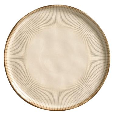 Imagem de Conjunto De Pratos De Sobremesa Bio Raio Com 06 Peças Em Stoneware Geométrico - Porto Brasil