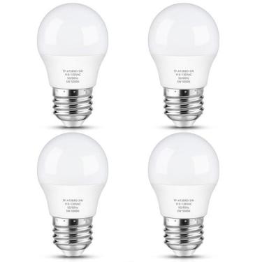 Imagem de Lâmpada LED para geladeira Maylaywood 5W 5000K 550lm E26, pacote com 4