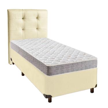 Imagem de Kit Cama Box + Cabeceira + Colchão Solteiro D23 - D23 - Inducol