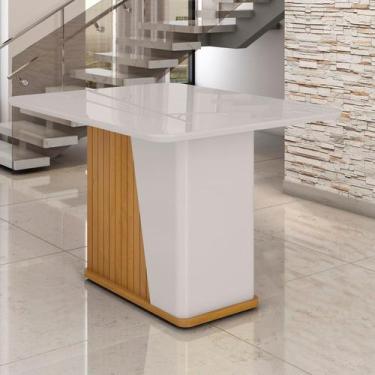 Imagem de Mesa para Sala de Jantar 4 Lugares 1 Porta Harmonia - Móveis Bechara