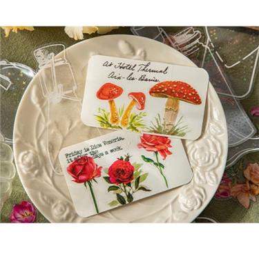 Imagem de Acouto 40 Adesivos de Garrafa Exclusivos para Scrapbooking, Cadernos e Projetos de Artesanato - Adesivos Em Formato de Vaso PET e Garrafa de Desejos