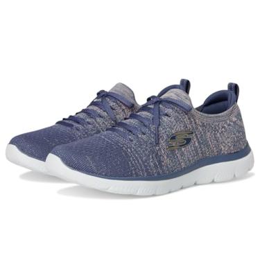 Imagem de Skechers Tênis feminino Summits-Sweet Glow, Azul-marinho multi, 35