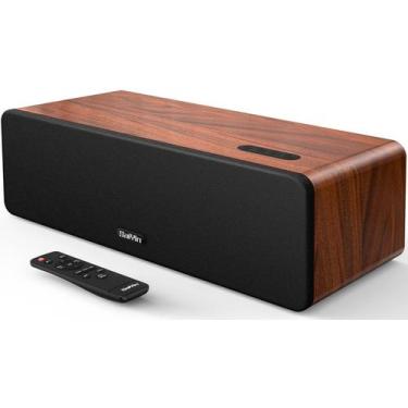 Imagem de Barra de som Saiyin para TV de madeira de 16,5 polegadas com Bluetooth