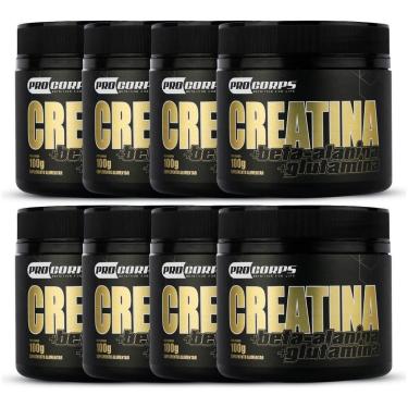 Imagem de Kit 8 Creatina Micronizada Pro Corps-Unissex