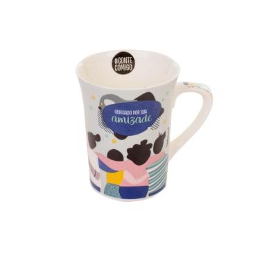 Imagem de Caneca De Cerâmica Muddy Amizade 320ml - Wellmix
