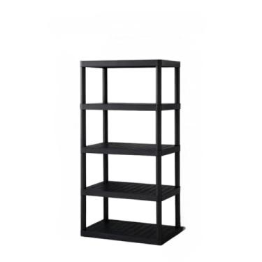 Imagem de Prateleira Organizadora, Estantes Plásticas Prateleiras 3, 4, 5 Andares, Modular Multiuso, Organizadora Livros Quarto(5 Andares)