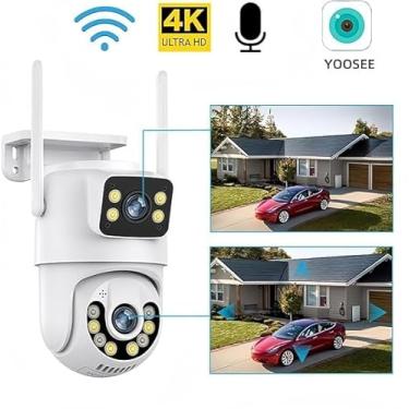 Imagem de Câmera Wifi Dupla Imagem 360° 2 Câmeras 2 Antenas Visão Noturna IP66 Externa 9H