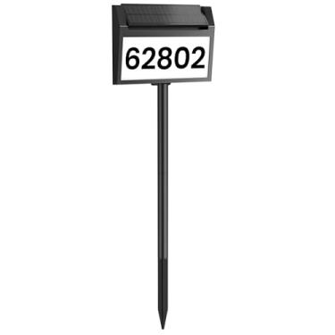 Imagem de TECKNET Placa de endereço solar