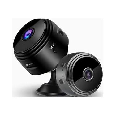 Imagem de Mini Câmera A9 Wi-Fi, Full HD 1080p, Visão Noturna, Ângulo 150°, Monitoramento Remoto