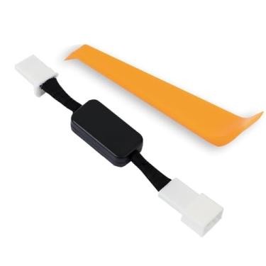 Imagem de Eliminador de parada de partida automática atualizado, compatível com Toyota Tundra 2022-2025/Highlander 2020-2025/GR Corolla IMT 2023-2025, sistema de parada de partida do motor apagar/desativar