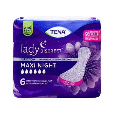 Imagem de Absorvente Tena Lady Discreet Maxi Night C/6