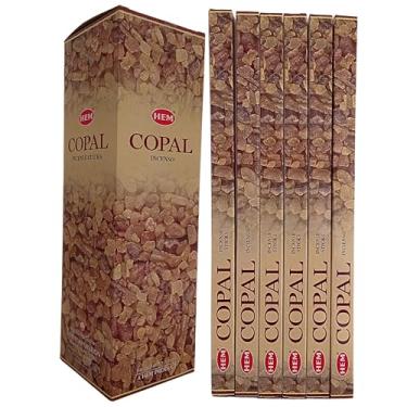 Imagem de Incenso Indiano Hem Copal - Elevação Espiritual 6 Caixinhas
