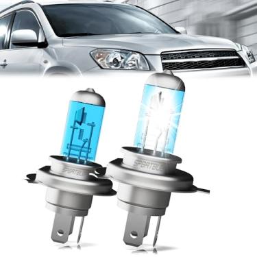Imagem de SPBRTBUB Compatível com Toyota Corolla 1998-2000 lâmpadas de farol de halogêneo dianteiro combo de halogêneos de luz brilhante, 9003/h4g farol alto/feixes baixos, pacote com 2