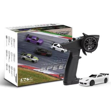 Imagem de Carro de controle remoto havcybin 1:76 Turbo Racing Scale C71 White