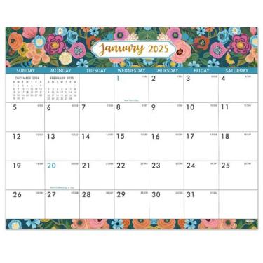 Imagem de Calendário magnético Urneeds 2025-2026 20x25 cm com página destacável